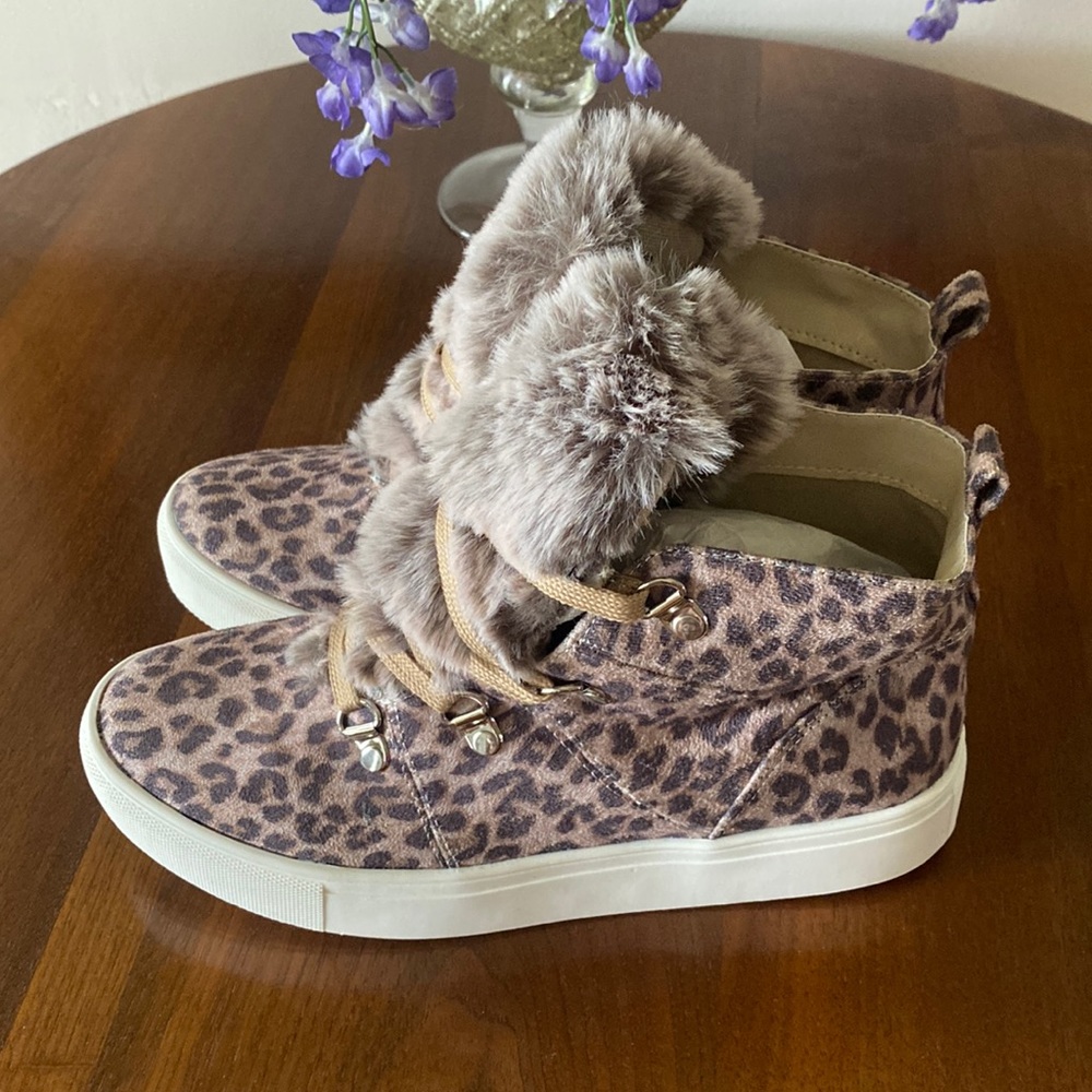 Leopard Print Booties